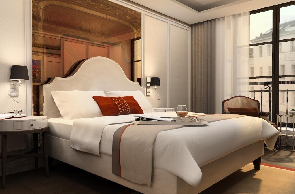 Titanic Gendarmenmarkt Berlín Habitación foto A bedroom